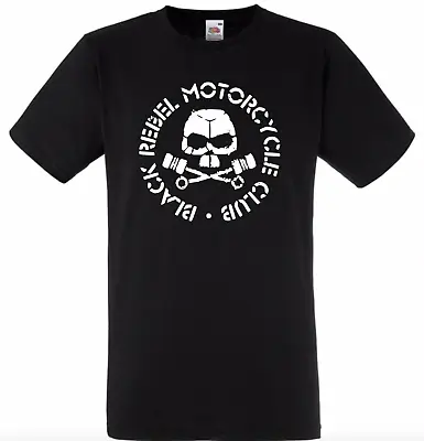 £12.99 • Buy Black Rebel Motorcycle Club Logo Black T-shirt Free UK Delivery Adult Top Black