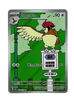 Pokémon TCG Pidgeotto SV03: Obsidian Flames 208/197 Holo Illustration Rare • $2.93