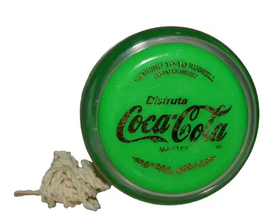 Vintage Rare Toy Mexican Genuine Yo-yo Russel Master Green Coca Cola • $19.99