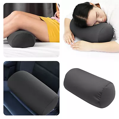 Roll Home Seat Head Rest Neck Pillow Support Travel Micro Microbead Cushion AU • $16.32