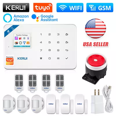 WIFI Tuya APP GSM Security Alarm System Home Anti-theft Burglar Motion Detector • $30.99
