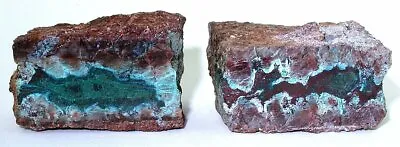 356 Gram 12.6 Ounce 2 Quantum Quattro Silica Chrysocolla Cabochon Rough Ebs4819 • $106.99