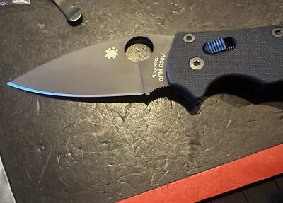 Spyderco Manix 2: White FRCP: CPM S30V DLC: Blade Swap From A New Rex-45 • $125