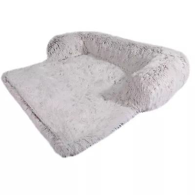 Plush Pet Bed Dog Cushion Blanket Kennel Mat Protector For Couch Sofa Anti-Slip • $30.89