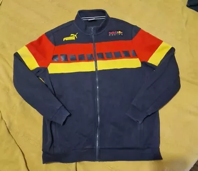 Redbull Racing Formula One 1 F1 Full Sleeve Top Jumper Jacket Mens Xl Puma • £23.44