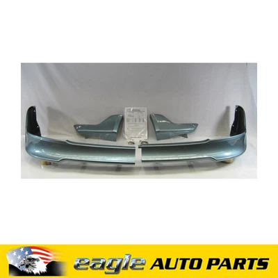 $225 • Buy Mitsubishi Cj Lancer Sx Sedan Front & Rear Bumper Bar Spoiler Kit Aqua 2010 2011