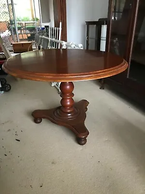 $350 • Buy Antique Mahogany Round Dining Table