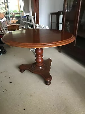 $350 • Buy Antique Mahogany Round Dining Table