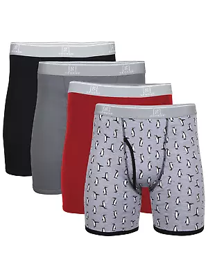 George Men'S Regular Leg Boxer Briefs 4-Pack • $25.97