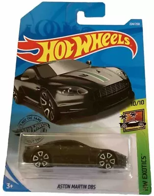 Hot Wheels Hw Exotics Aston Martin DBS 224/250 Black • $1.99