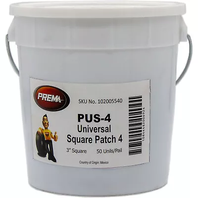 Prema PUS-4 Square Universal Tire Patch 3  Tub Of 50 • $44.95