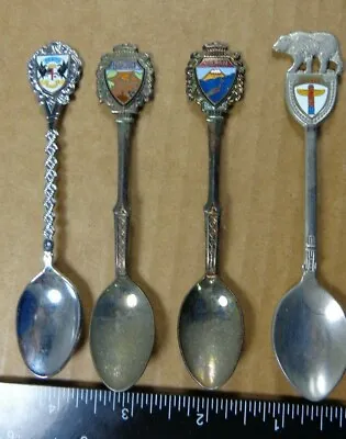 13 Collector Souvenir Spoons • $26.94