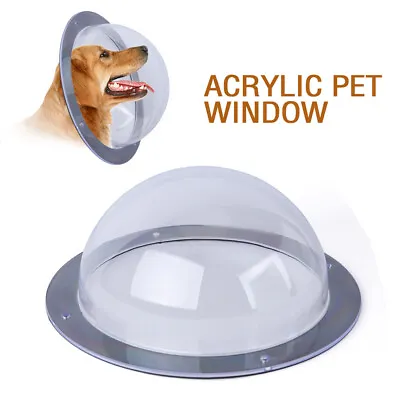 $21.46 • Buy  For Dogs Kids Animals Transparent Tinted Pet Fence Acrylic Dome Bubble Window