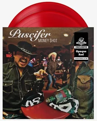 Puscifer Money Shot 2 LP Ltd Opaque Red Vinyl US 2023 NEW! SEALED!! - Tool APC • $25