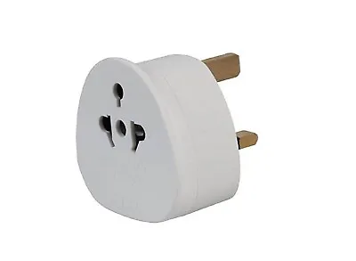 2 Pin To 3 Pin 1A Fuse Adaptor Plug For Shaver/Toothbrush: • £5.99