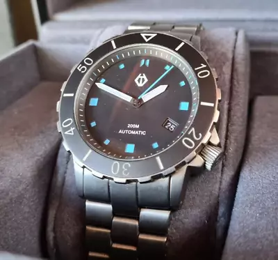 Hamtun H1 Titanium 200m Dive Watch • $59.37