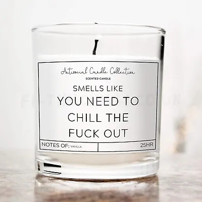 Funny Rude Candles Sarcastic Joke Mothers Day Gift For Friend Mum Her Sister • £2.99