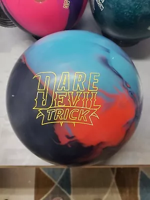 Roto Grip Dare Devil Trick Bowling Ball: 15lbs Used But Fully Plugged • $39.99