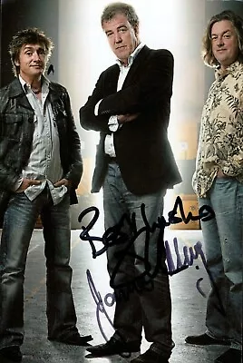 Jeremy Clarkson James May Signed 6x4 Photo Grand Tour Top Gear Autograph + COA • £49.99