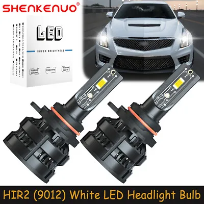 For Cadillac ATS 2013-2019 Combo 9012 HIR2 LED Headlights Bulbs High Low Beam Z8 • $40.69