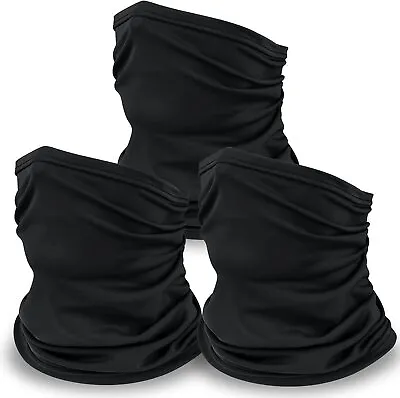 Neck Gaiter Elastic Face Mask Balaclava Bandana UV Protection Mask For Women Men • $0.99