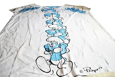 £48.25 • Buy Smurfs Double Bed Quilt Set Peyo 2011