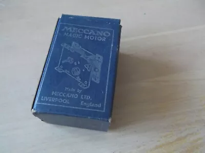 Vintage Meccano Magic Clockwork Motor 11000 : Empty Box Only • £3.95
