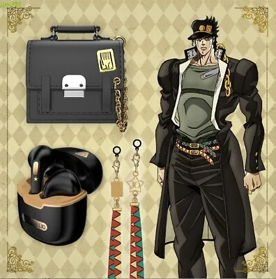 JoJo's Bizarre Adventure Kujo Jotaro Earphone Wireless Bluetooth Headphone Gift • $63.20