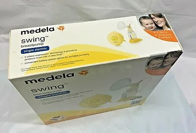 Medela Swing Single Electric Breast Pump Kit NEW IN BOX • $124.79