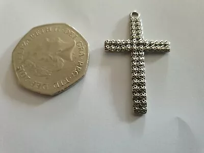 Vintage Charles Horner  Silver Cross Pendant • £9.99