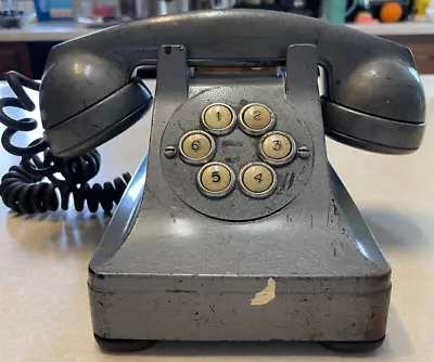 Vintage Western Electric Push Button Hotel Phone. Unique Color! Sold As Is • $25