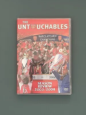 Arsenal The Untouchables - 2003/2004 Season Review. Henry Wenger (DVD) • £3.50