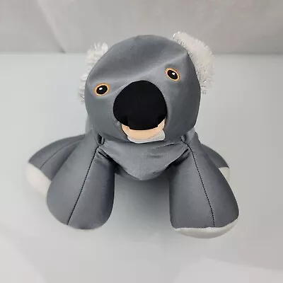 Moshi Brentwood Squishy Spandex Microbead Koala Bear Gray Stuffed Plush Pillow • $79.99