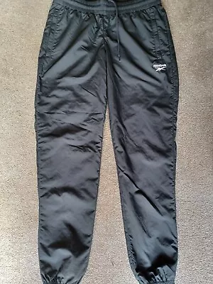 Men's Reebok Classics Vector Tracksuit Bottoms Medium Black • £5.50