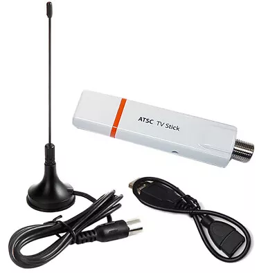 Premium USB Digital ATSC Clear QAM TV Tuner With Timer Recording For Windows PC • $27