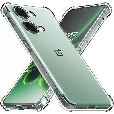 For OnePlus 8T 9 Pro 9RT 10T 11 5G 12R Case Clear Silicone Slim Shockproof Cover • $7.69