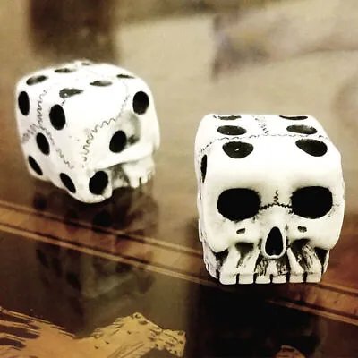 $6.15 • Buy Skull Dice 6 Sided Dices For Dungeons And Dragons RPG Role Playing Board Game AU