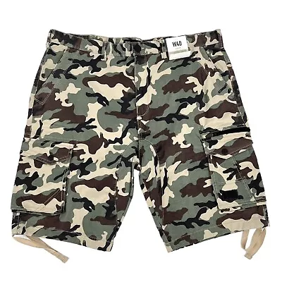 Primark Denim Co Cargo Shorts Mens Size 40 Camo Utility Relaxed Fit NEW • $14.99