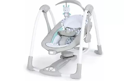 Vibration Chair Electric Baby Bouncer RockerPortable Musical Cradle Swing Seat • £104.99