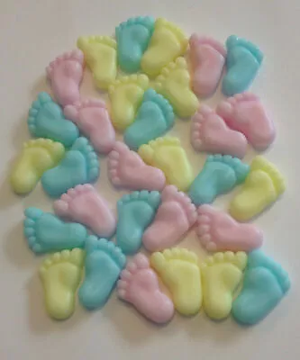 TINY FEET Soaps - Baby Shower Favours Gender Reveal Christening Gifts Boy Girl • £13.99