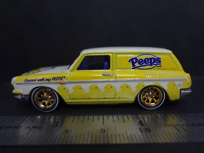 HW Hot Wheels Custom '69 VW Squareback Peeps - Loose New 1:64 • $19.99