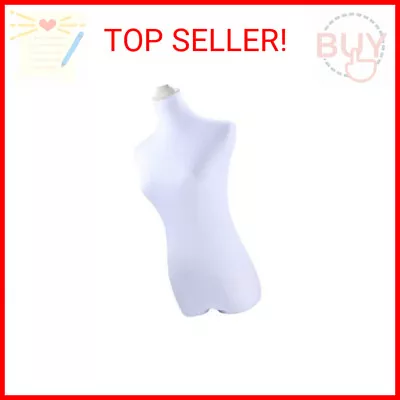 NAVAdeal White Superb Lycra Mannequin Fabric Cover 100% Handmade Soft Stretchy • $20.63