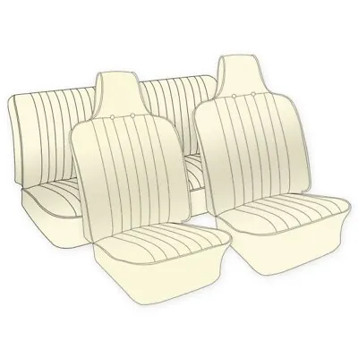 VW 70-72 Type 3 Fast/ Notchback TMI Seat Upholstery Basketweave Vinyl • $449.95