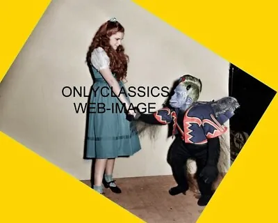 1939 WIZARD OF OZ JUDY GARLAND & FLYING MONKEY CANDID 8x10 SET PHOTO TECHNICOLOR • $14.41