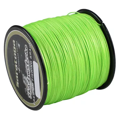 8 Strands Fluorescent Green Dynema PE Braid Fishing Line 100M 300M 1000M 2000M • $19.69