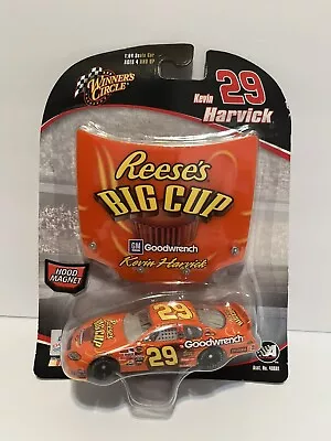 Kevin Harvick #29 Winner's Circle Reese's Big Cup 1:64 Scale Car W /Hood Magnet • $19.99