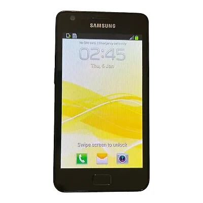 Samsung Galaxy S2 (GT-I9100) Black Tested & Working • $46.95