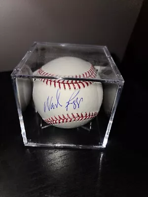 Hall Of Famer Wade Boggs  Autographed Baseball • $50