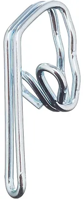 Silver Curtain Hooks New Solid Metal Steel Header Tape Pencil Pleat Rails • £3.39