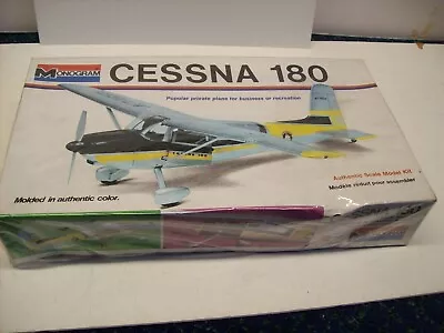 Vintage Monogram 1/41 Scale Model Cessna 180  Sealed Box • £9.99